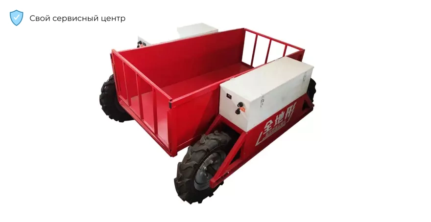 Телега самоходная Zapan 4WD1000 с пультом ДУ (200 м) на 1000 кг